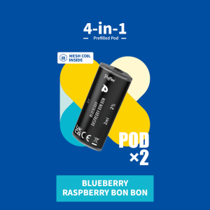 Puffmi 4in1 pods - Blueberry Raspberry Bon Bon 2x