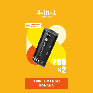 Puffmi 4in1 pods - Triple Mango Banana 2x
